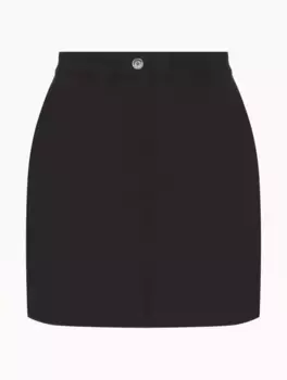 Мини юбка Nanushka, черный