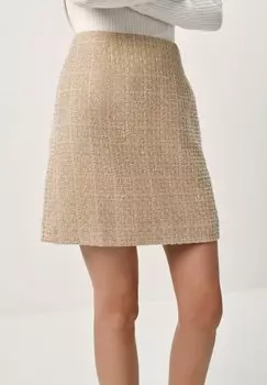 Мини-юбка OCHNIK, бежевый