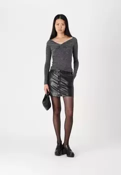 Мини-юбка ONLAMAZING LIORA SKIRT ONLY, черный