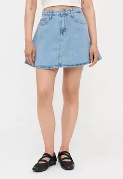 Мини-юбка ONLEDEN A SKIRT - Denim skirt ONLY Petite, цвет Light Blue Denim