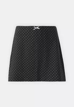 Мини-юбка ONLLEXI SKIRT ONLY, черный