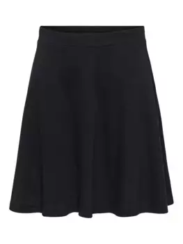 Мини-юбка ONLY "ONLMAYA SKATER SKIRT SOLID CS JRS 2PK" (упаковка, 2 шт.), черный