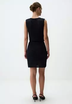 Мини-юбка OPENWORK Jimmy Key, темно-синий