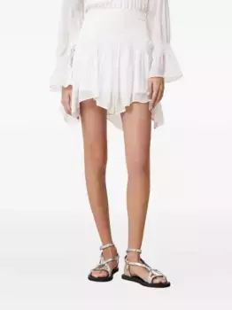 Мини-юбка Памела AllSaints, белый