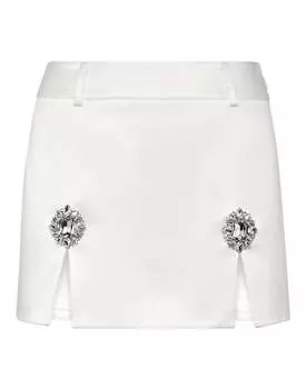 Мини-юбка PHILIPP PLEIN, белый