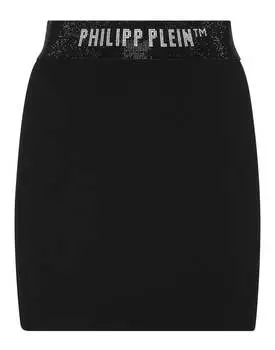 Мини-юбка PHILIPP PLEIN, черный