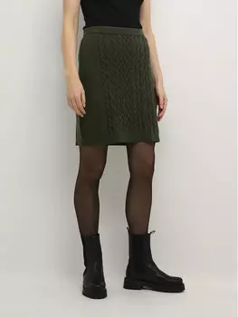 Мини-юбка по фигуре Cream, зеленый