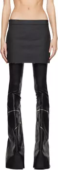 Мини-юбка Porterville Denim Rick Owens