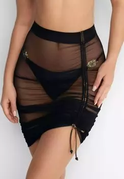 Мини-юбка Poupe Marilyn, черный