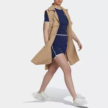 Мини-юбка Повседневная юбка женская синяя Adidas Originals