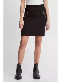 Мини-юбка PULZ Jeans, черный