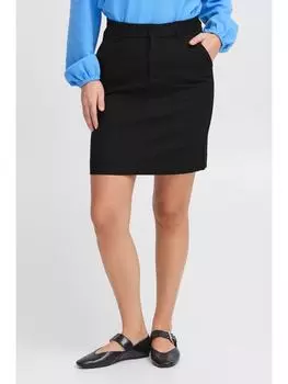 Мини-юбка PULZ Jeans, черный