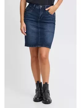 Мини-юбка PULZ Jeans Jeans, синий