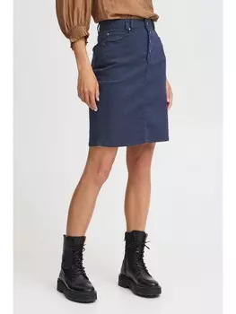 Мини-юбка PULZ Jeans Jeans, синий