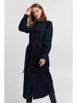 Мини-юбка PULZ Jeans, синий