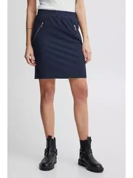 Мини-юбка PULZ Jeans, синий