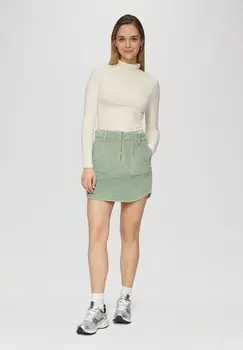 Мини-юбка QS, зеленый