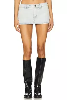 Мини-юбка Rhode от Lioness, light blue