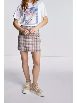 Мини-юбка Rich & Royal, красочный