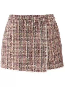 Мини-юбка Royce LoveShackFancy, розовый