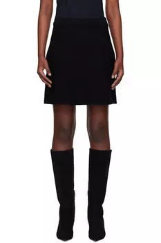 Мини-юбка с черной бабочкой Max Mara