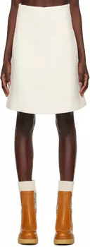 Мини-юбка с двумя карманами Off-White Chlo