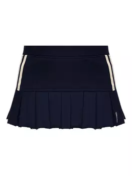 Мини-юбка с нашивкой-логотипом MISBHV, синий