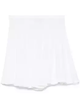 Мини-юбка с поясом Alaa, белый