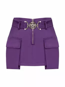 Мини-юбка с поясом Versace