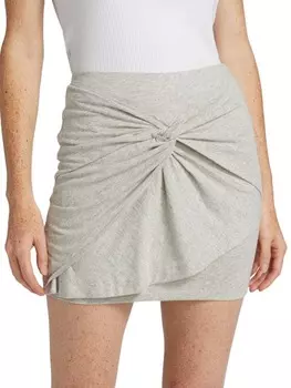 Мини-юбка с узлом toraba IRO Grey