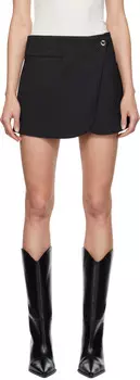 Мини-юбка с запахом Coperni