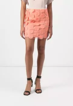 Мини-юбка SALACCABBJOANNAS Bruuns Bazaar, светло-розовый