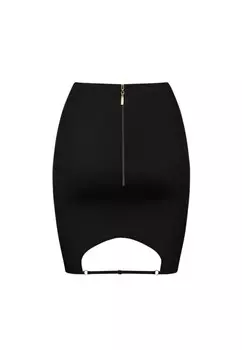 Мини-юбка SANDY Promees, черный