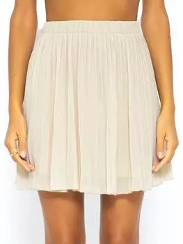 Мини-юбка SASSYCLASSY, бежевый