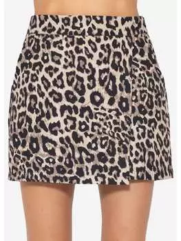 Мини-юбка SASSYCLASSY, коричневый