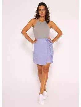 Мини-юбка SASSYCLASSY, синий/белый