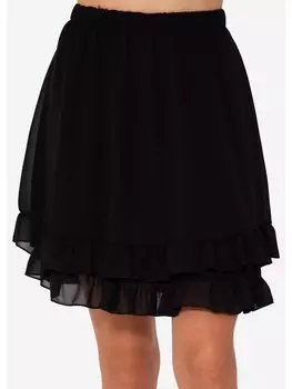 Мини-юбка SASSYCLASSY Volants, черный