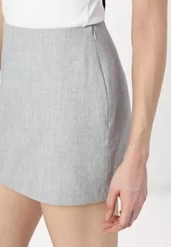 Мини-юбка SCARLETT MINI Abercrombie & Fitch, серый
