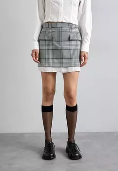 Мини-юбка SHIVA Baum und Pferdgarten, серый