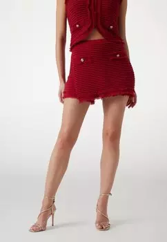 Мини-юбка Shorts Guess, красный