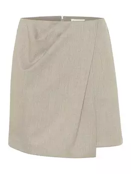 Мини-юбка Soaked in Luxury, бежевый