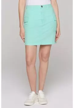 Мини-юбка Soccx, светло-голубой