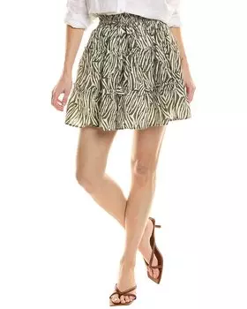 Мини-юбка SOLE Messina, коричневый