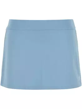 Мини-юбка Sporty & Rich с вышитым логотипом, синий