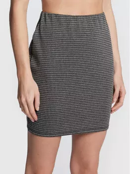 Мини-юбка стандартного кроя Brave Soul, серый