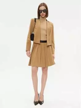 Мини-юбка стандартного кроя Dkny, коричневый