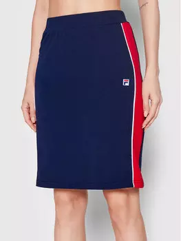 Мини-юбка стандартного кроя Fila, синий