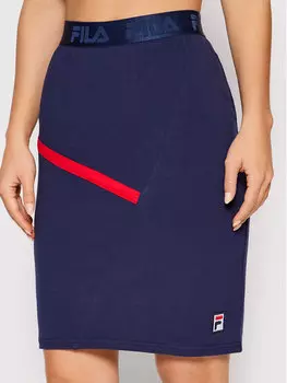 Мини-юбка стандартного кроя Fila, синий