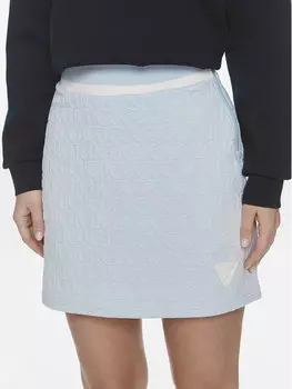 Мини-юбка стандартного кроя Guess, синий