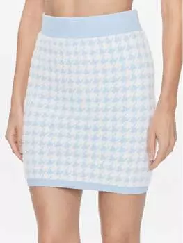 Мини-юбка стандартного кроя Guess, синий